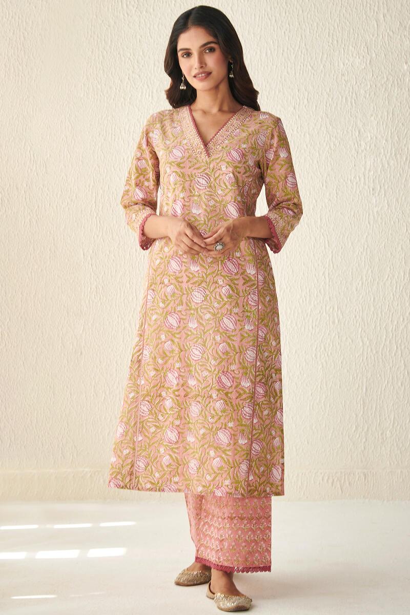Gauhar Layla Sanganeri Kurta - Image 3