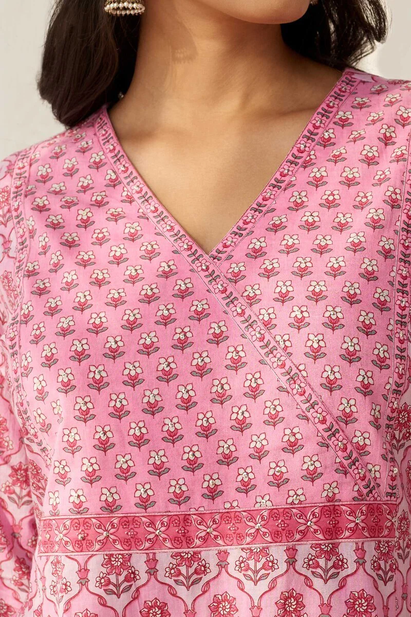 Surplus: Gauhar Leela Sanganeri Kurta - Image 5