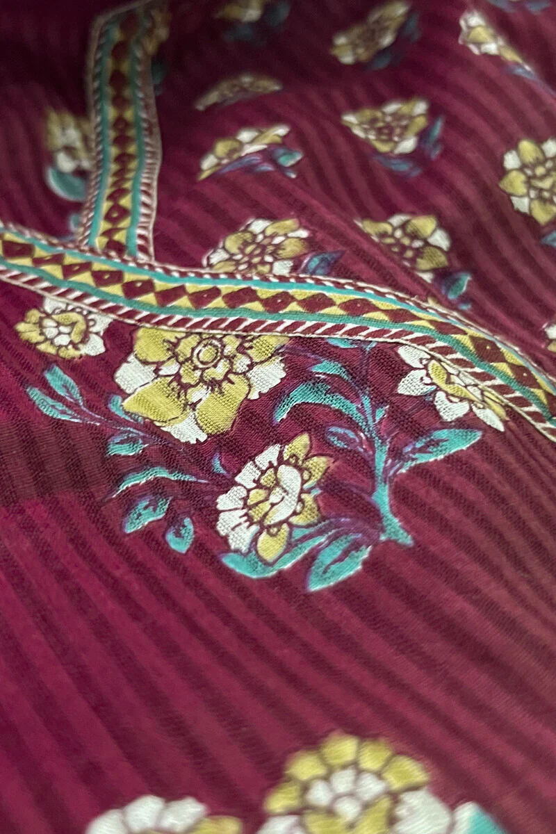 Gauhar Madiha Sanganeri Kurta - Image 3
