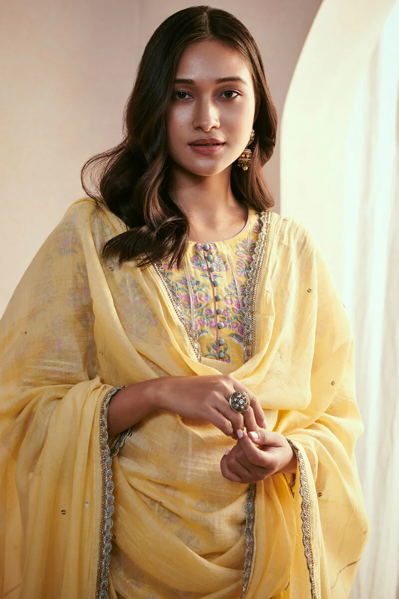 Gauhar Mahira Cotton Silk Dupatta