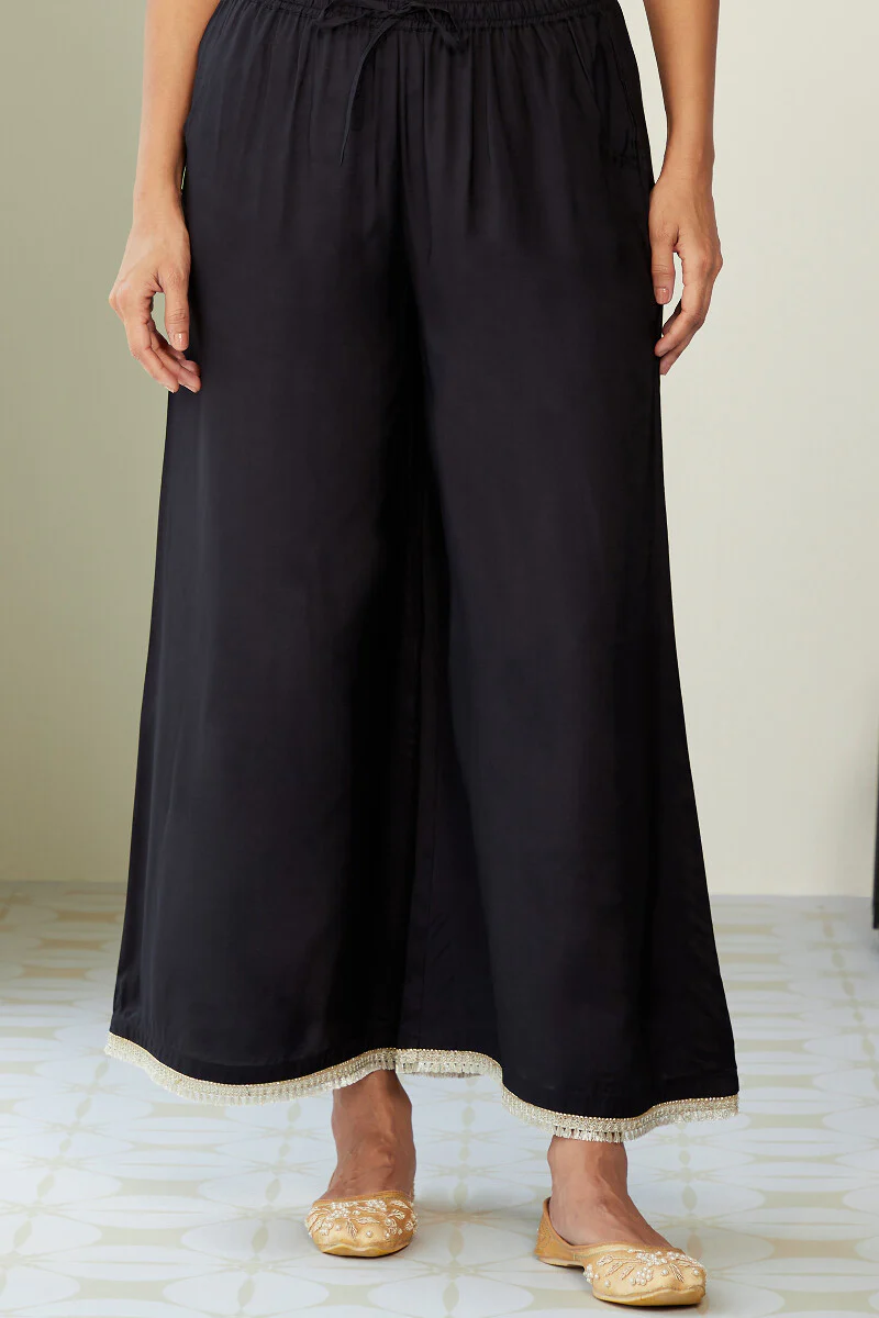 Gauhar Maira Black Palazzo