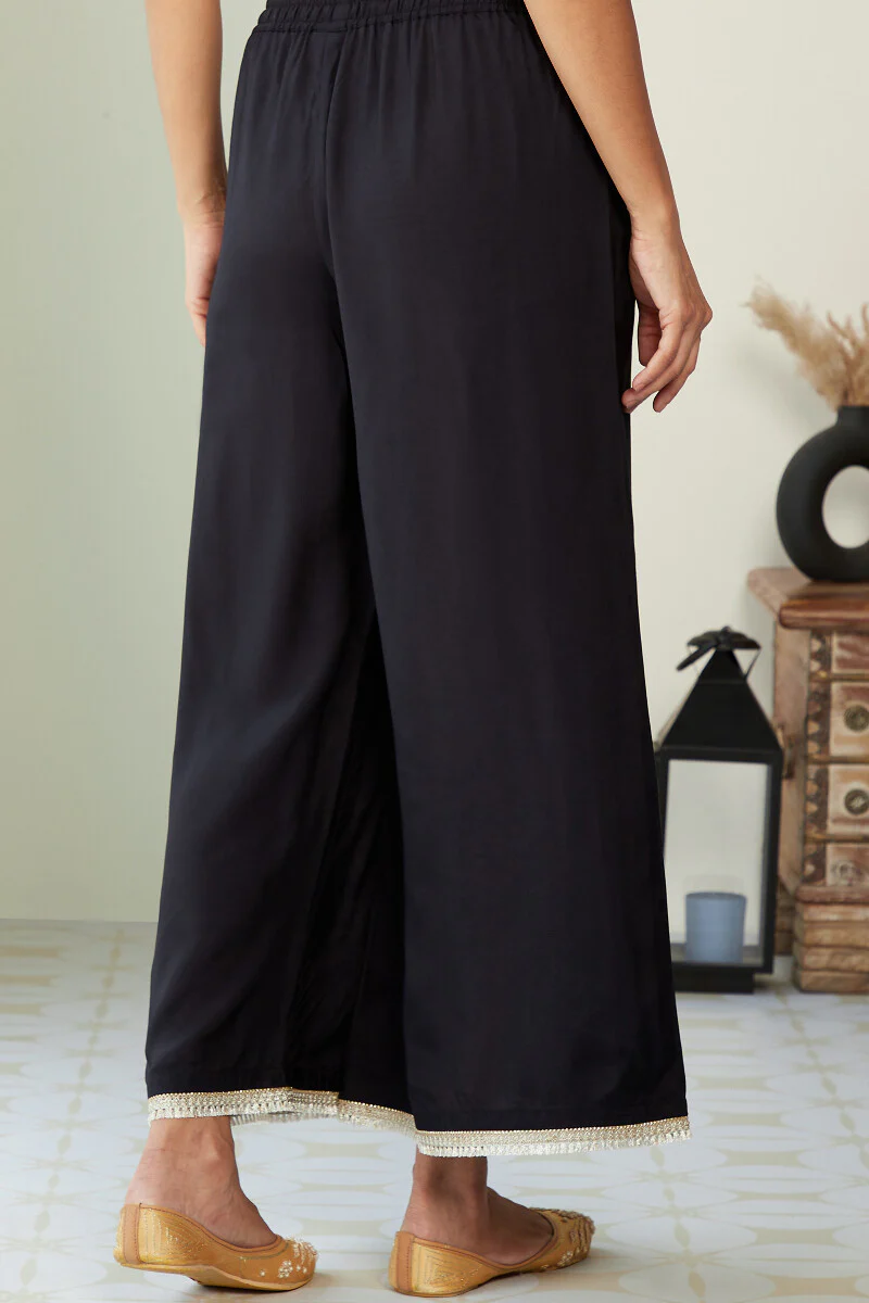 Gauhar Maira Black Palazzo - Image 5
