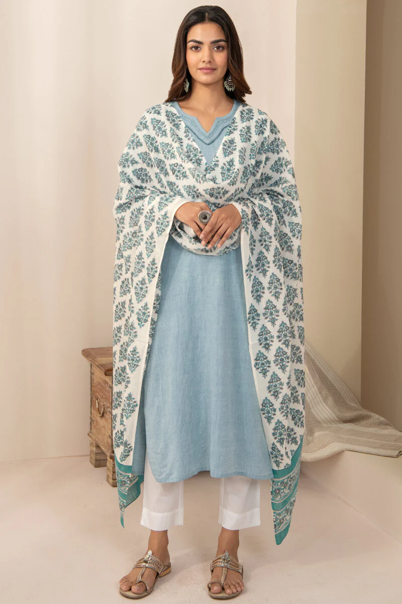 Gauhar Maira Sanganeri Dupatta - Image 3