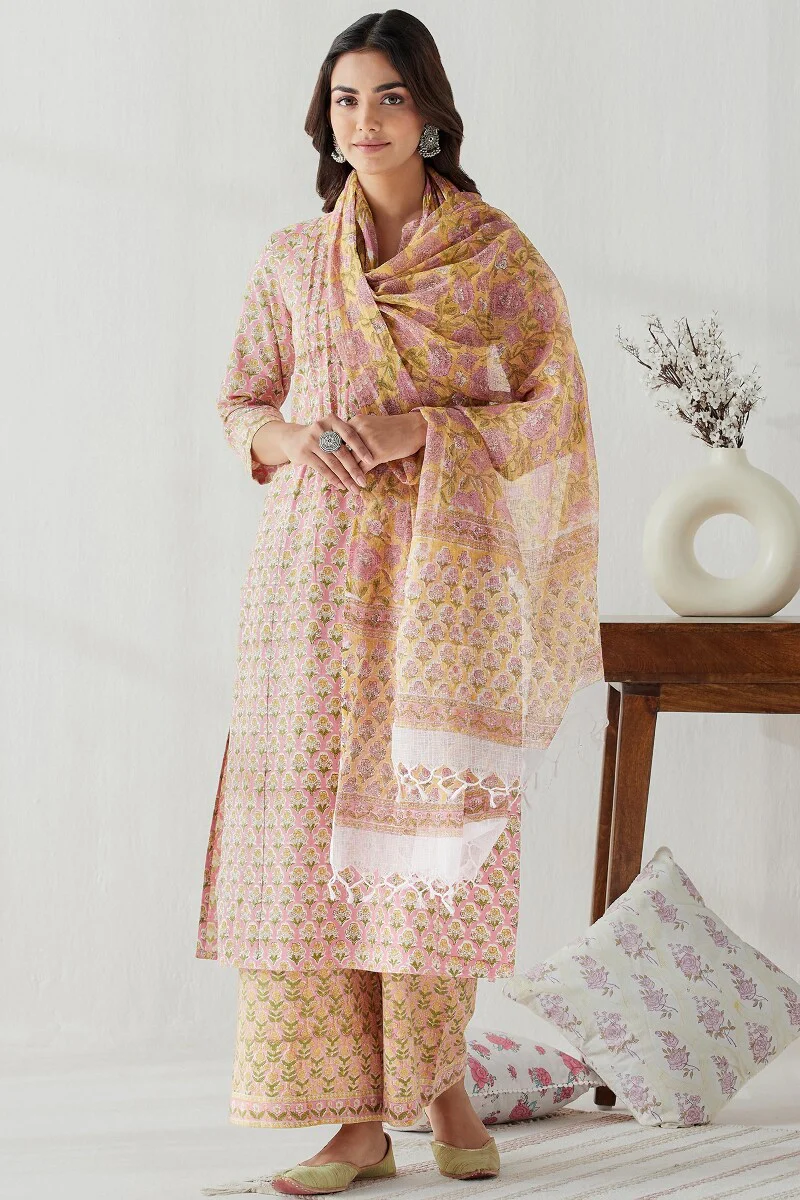 Gauhar Maya Sanganeri Kurta - Image 4