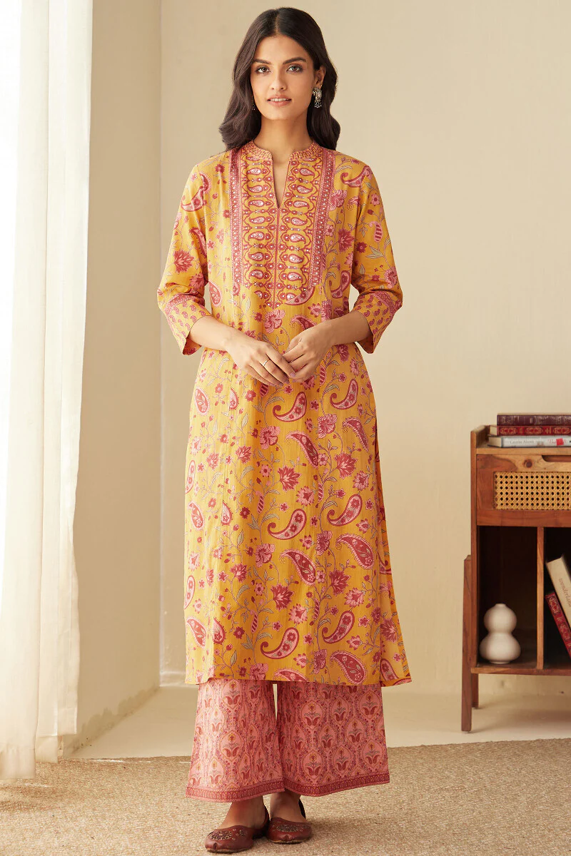 Gauhar Maya Sanganeri Kurta - Image 2