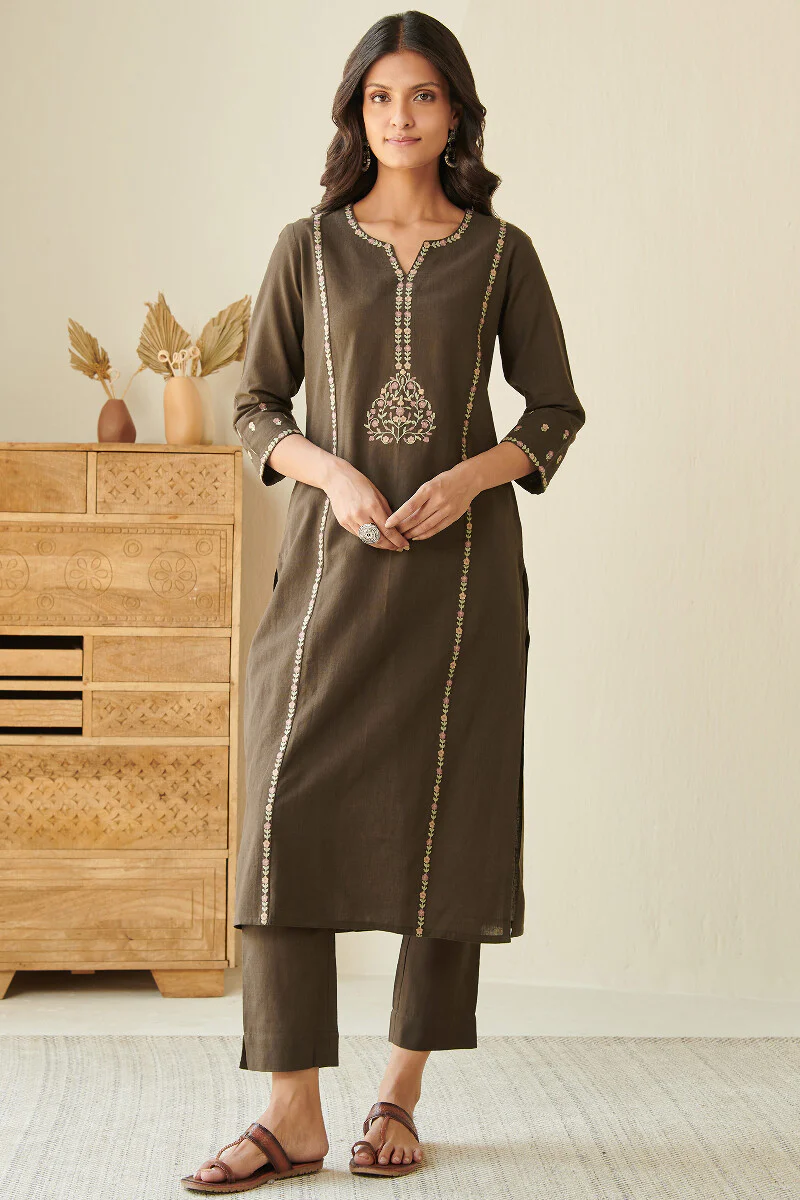 Gauhar Meera Handloom Kurta - Image 2