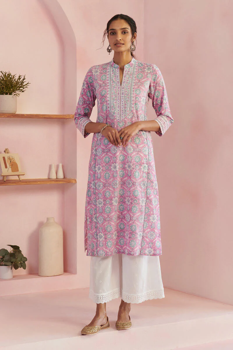 Gauhar Meera Sanganeri Kurta - Image 3