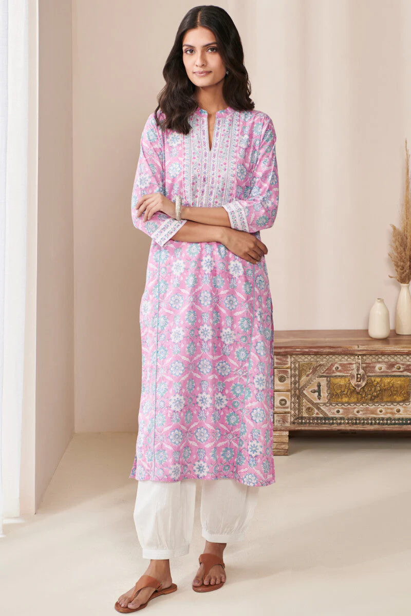 Gauhar Meera Sanganeri Kurta - Image 2