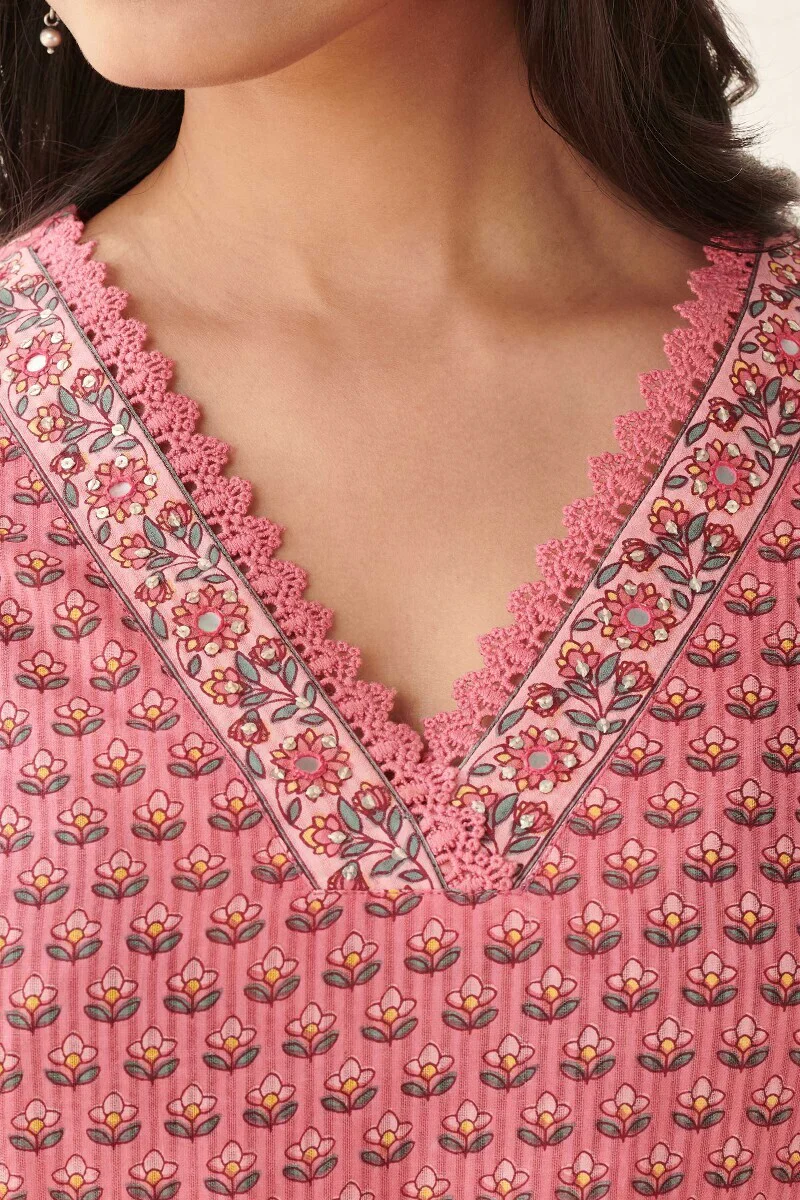 Gauhar Meera Sanganeri Kurta - Image 5
