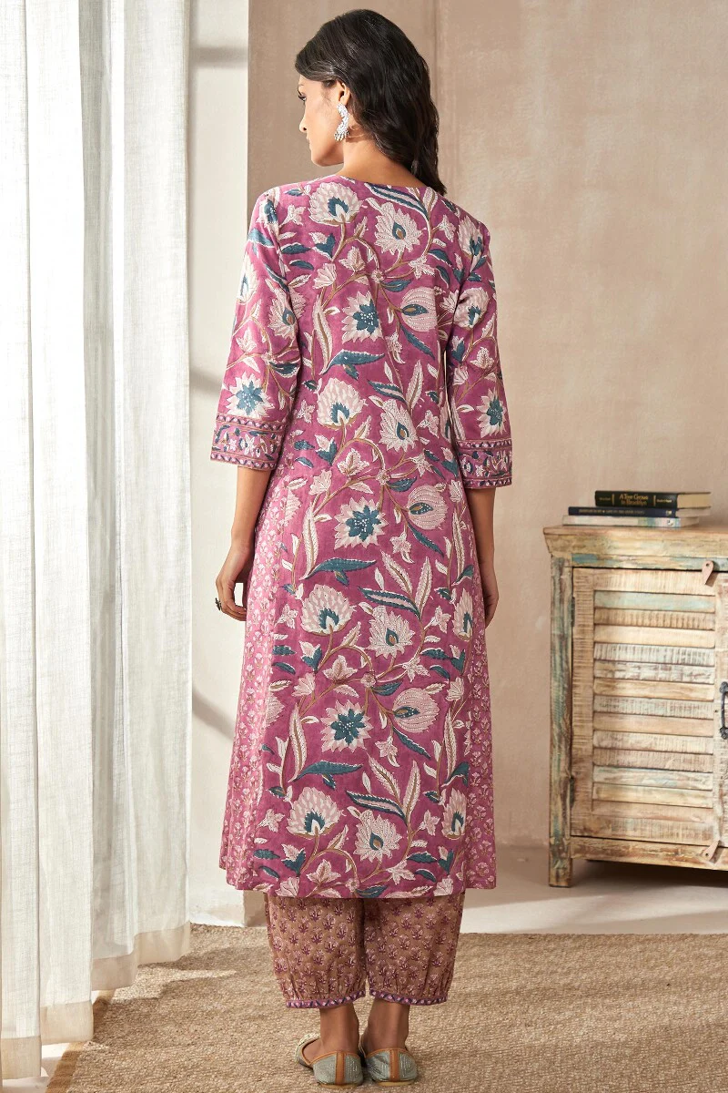 Gauhar Mira Sanganeri Kurta - Image 8