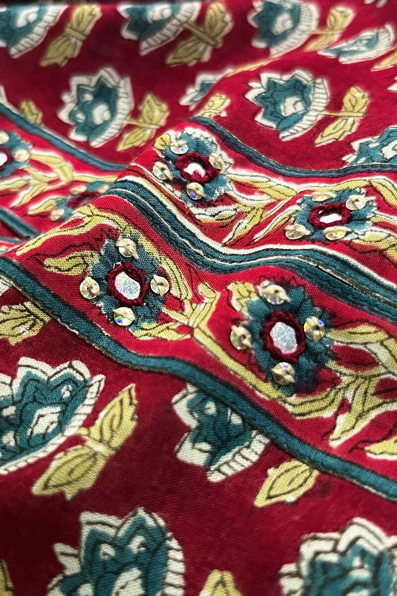 Gauhar Nafisa Sanganeri Kurta - Image 3