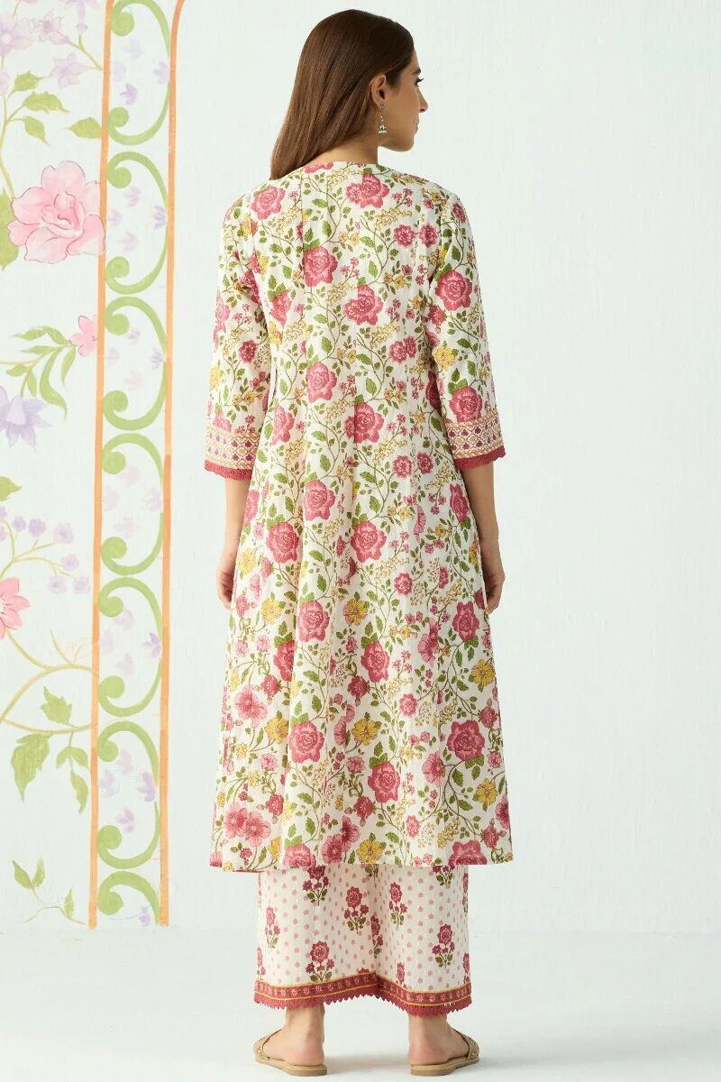 Gauhar Nafisa Sanganeri Kurta - Image 8