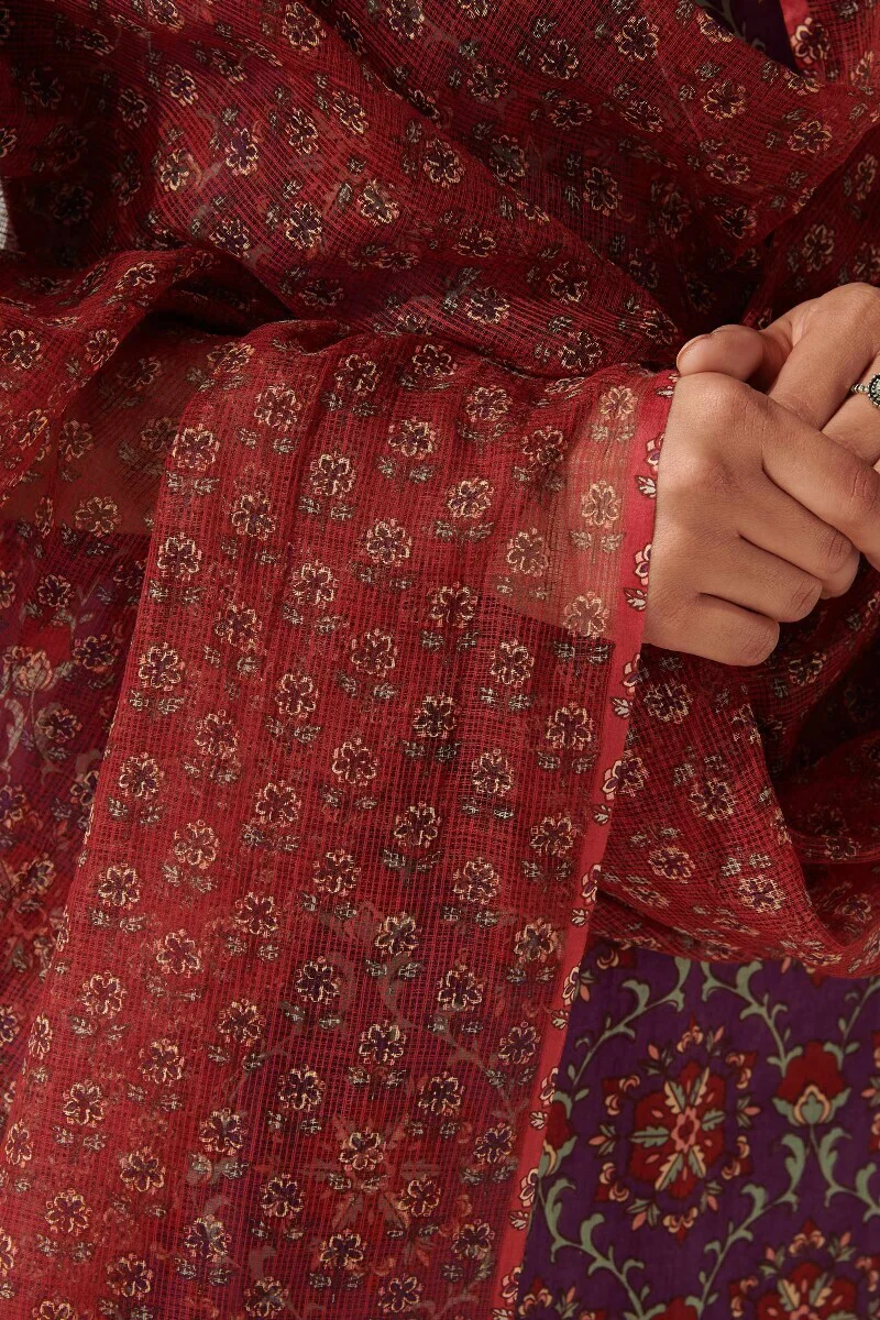 Gauhar Nahida Sanganeri Dupatta - Image 4