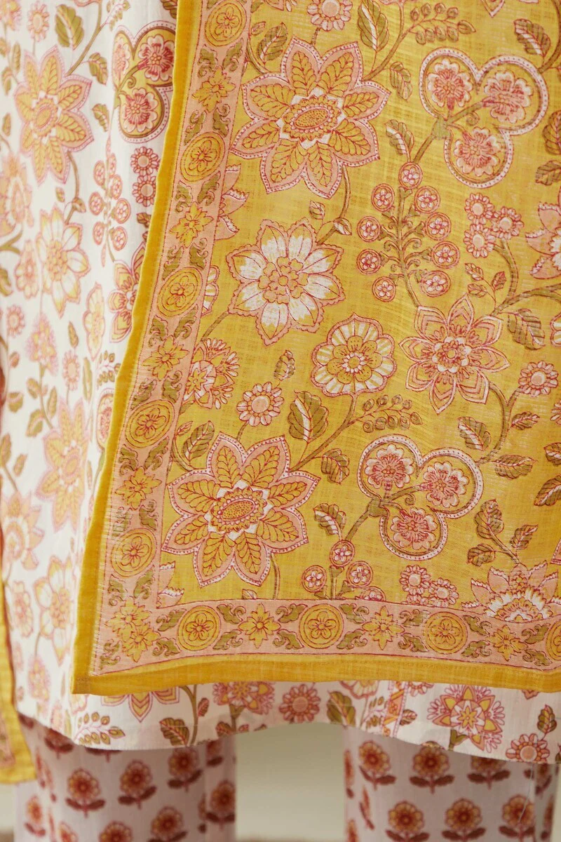 Gauhar Naima Sanganeri Dupatta - Image 5