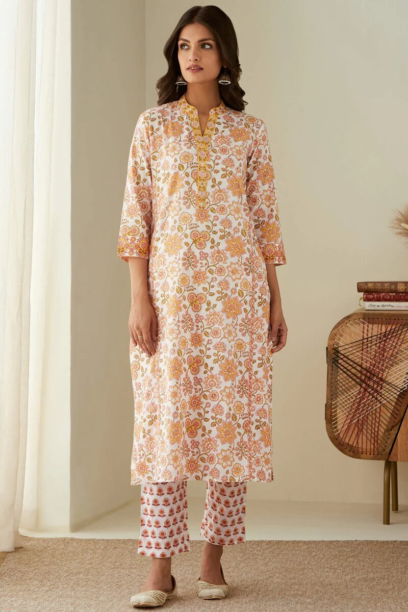 Gauhar Naima Sanganeri Kurta - Image 2