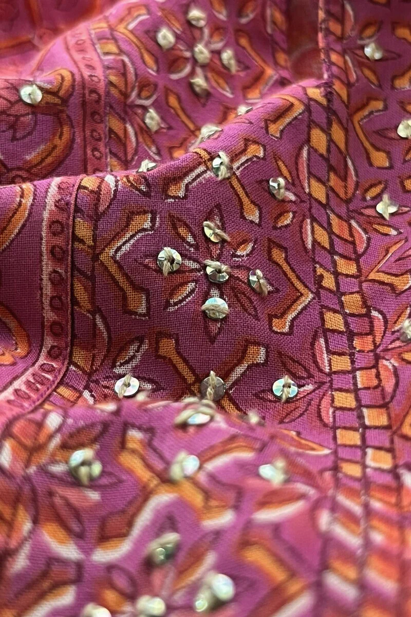 Gauhar Nargis Sanganeri Kurta - Image 3
