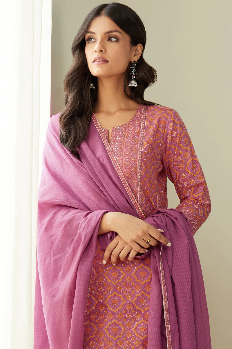 Gauhar Nargis Sanganeri Kurta - Image 7