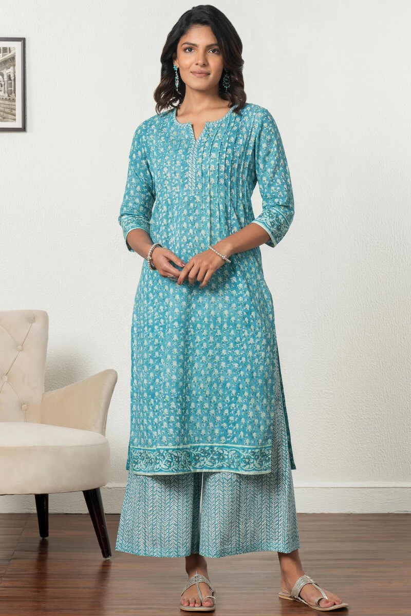Gauhar Nasira Sanganeri Kurta - Image 3