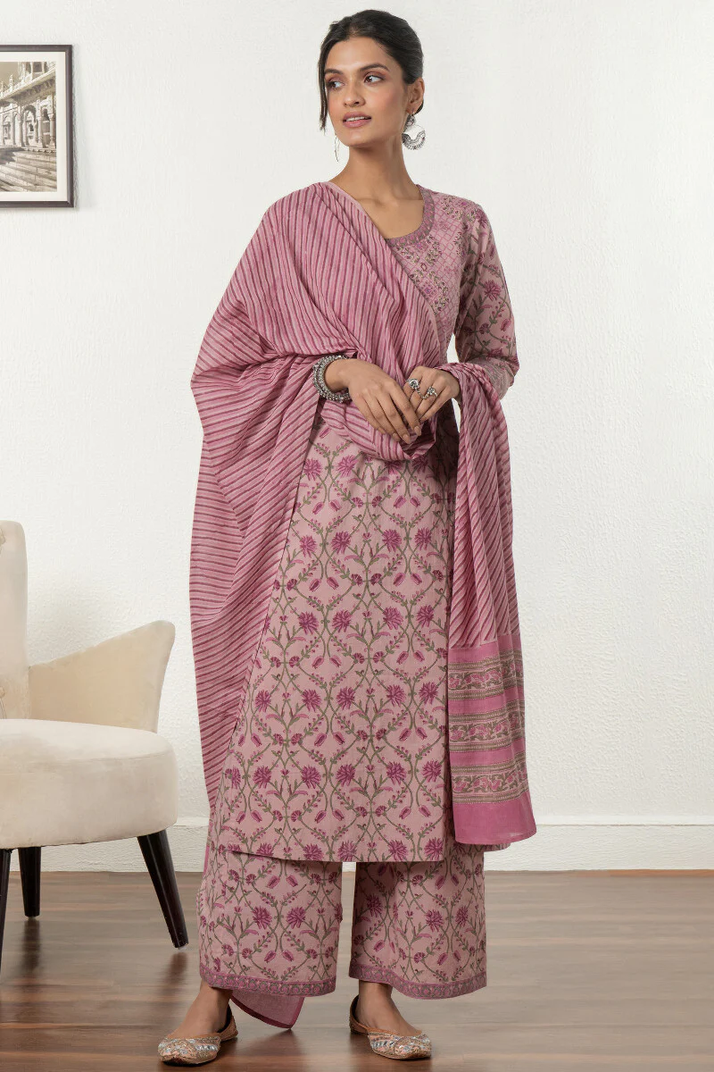 Gauhar Nasmina Sanganeri Dupatta - Image 3