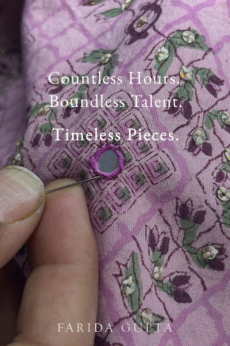 Gauhar Nasmina Sanganeri Kurta - Image 10