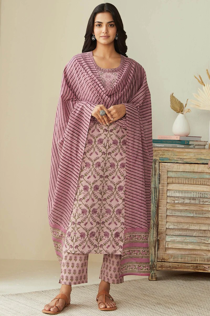 Gauhar Nasmina Sanganeri Kurta - Image 4