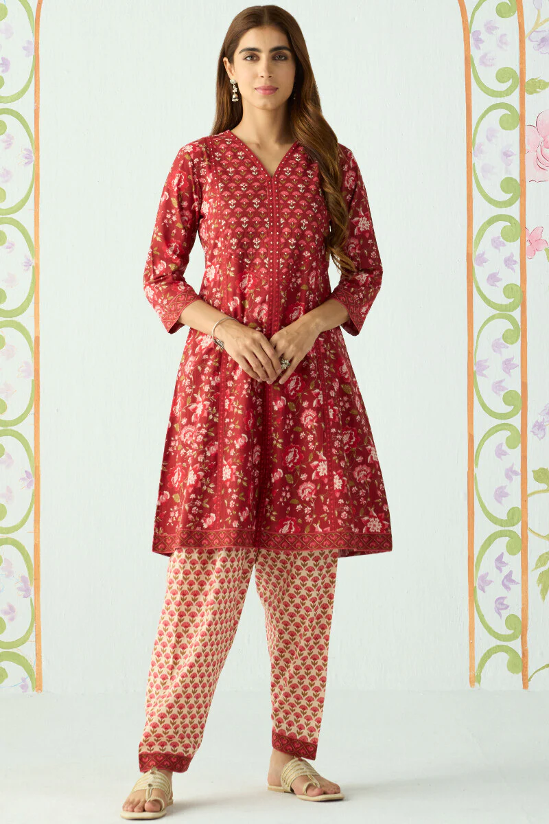 Gauhar Nasreen Short Kurta - Image 2
