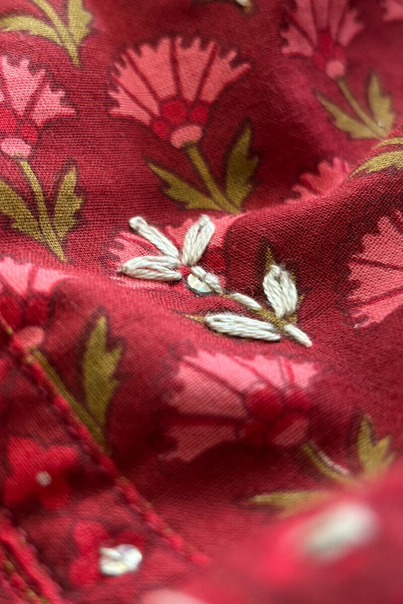 Gauhar Nasreen Short Kurta - Image 3