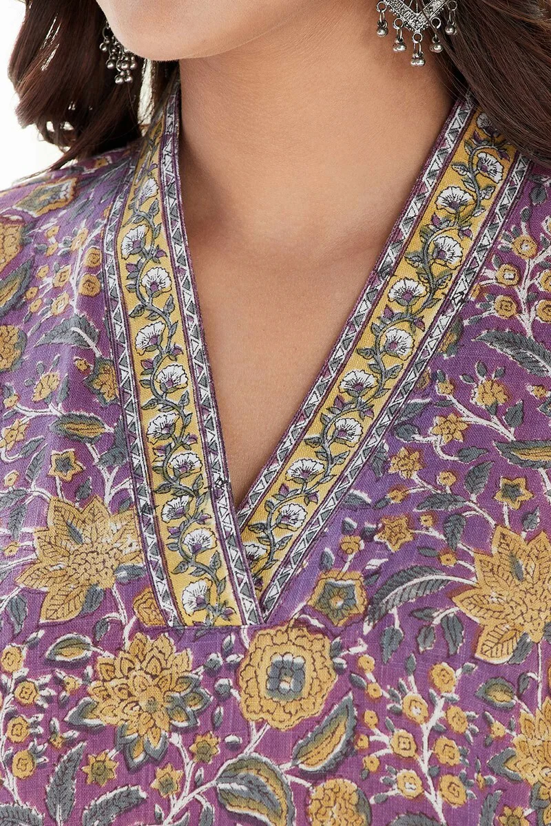 Gauhar Nazia Sanganeri Kurta - Image 3
