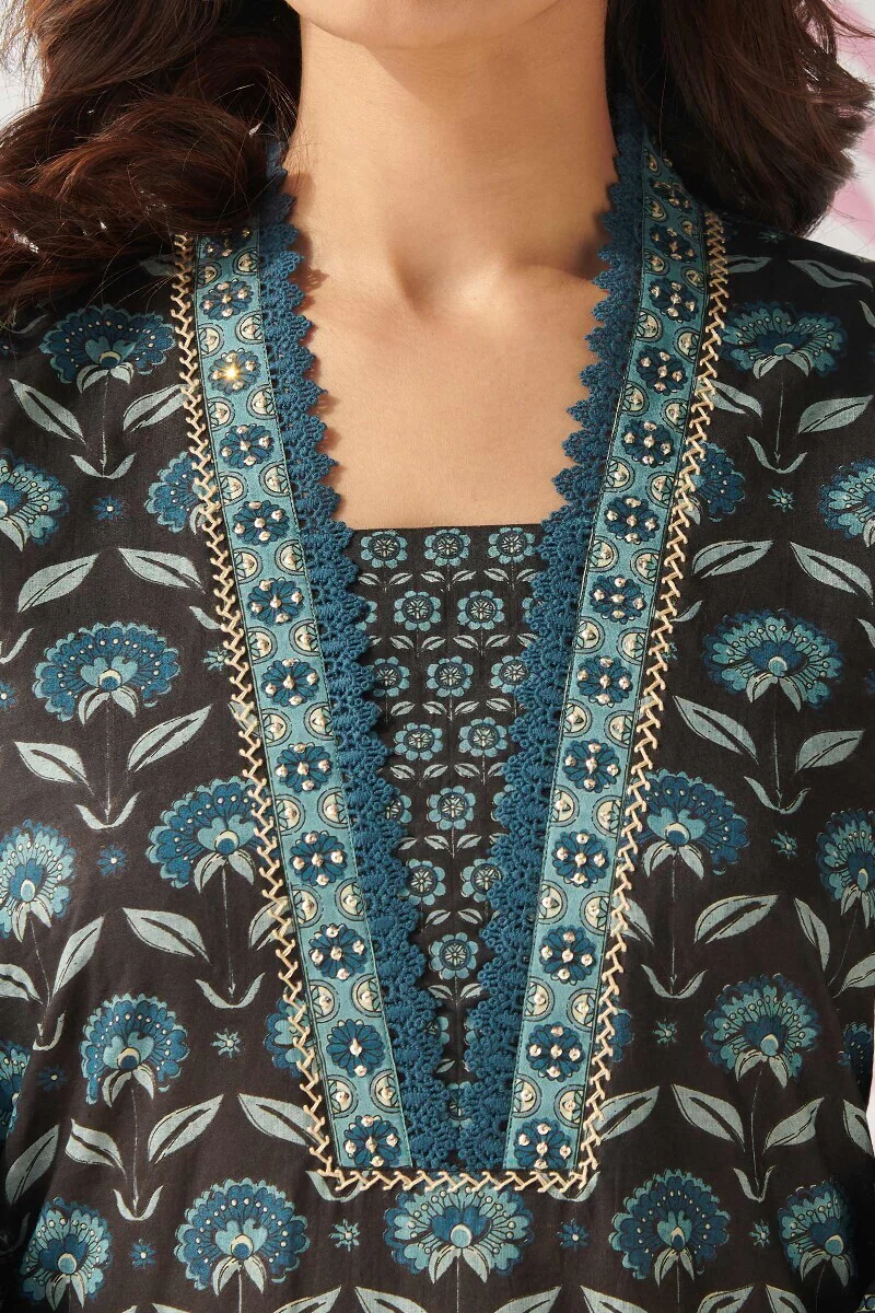 Gauhar Nazira Sanganeri Kurta - Image 5