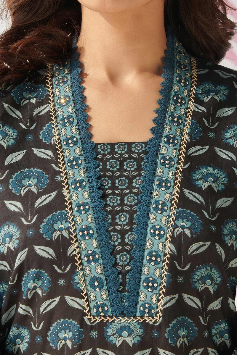 Gauhar Nazira Sanganeri Kurta - Image 5