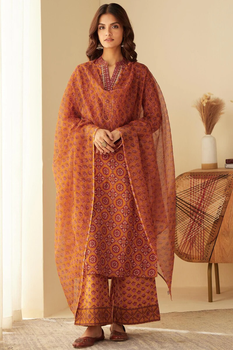 Gauhar Nikhat Sanganeri Dupatta - Image 3