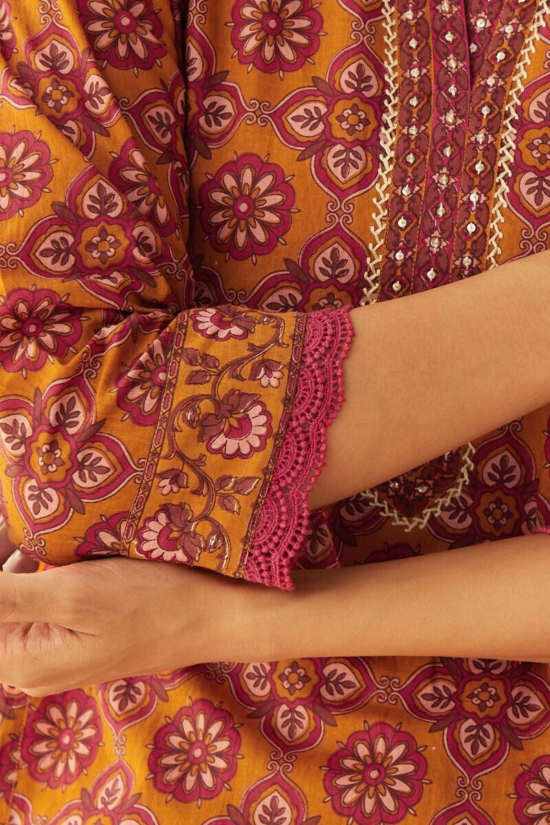 Gauhar Nikhat Sanganeri Kurta - Image 5