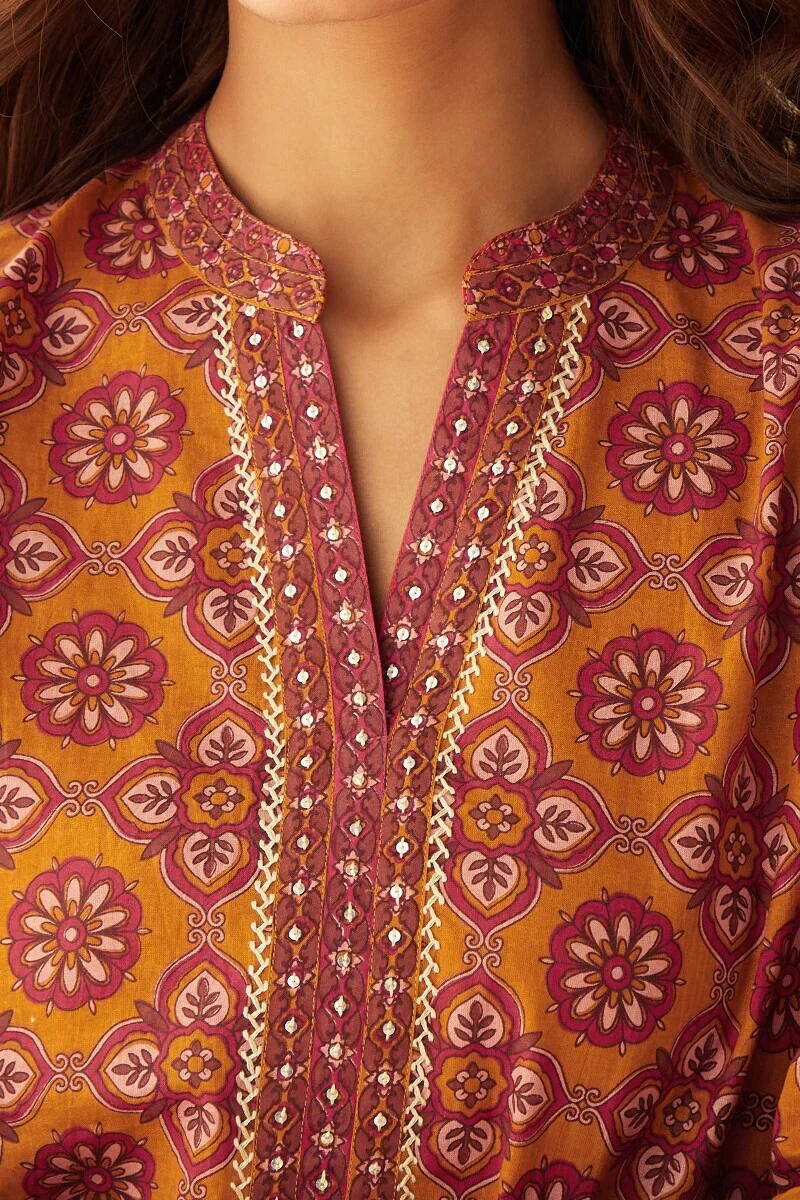 Gauhar Nikhat Sanganeri Kurta - Image 4