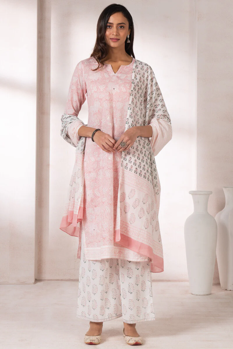 Gauhar Nilofar Sanganeri Kurta - Image 5