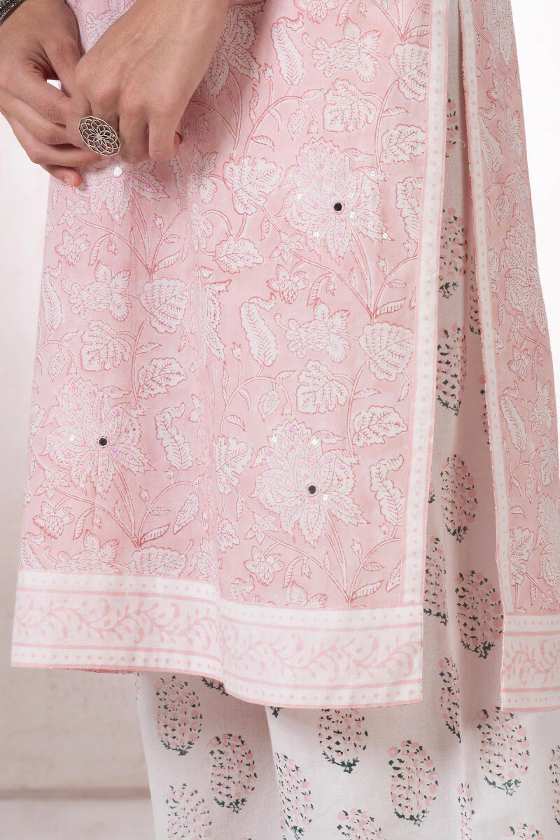 Gauhar Nilofar Sanganeri Kurta - Image 6