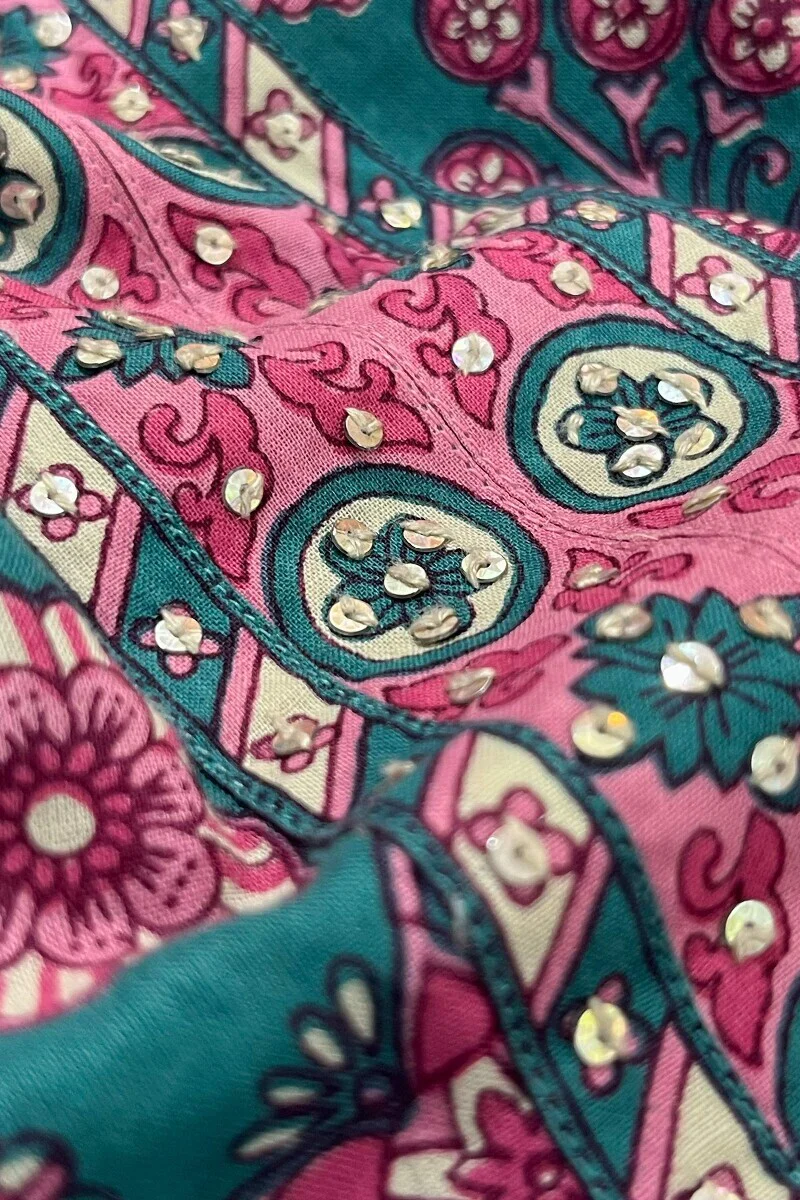Gauhar Nilofar Sanganeri Kurta - Image 3