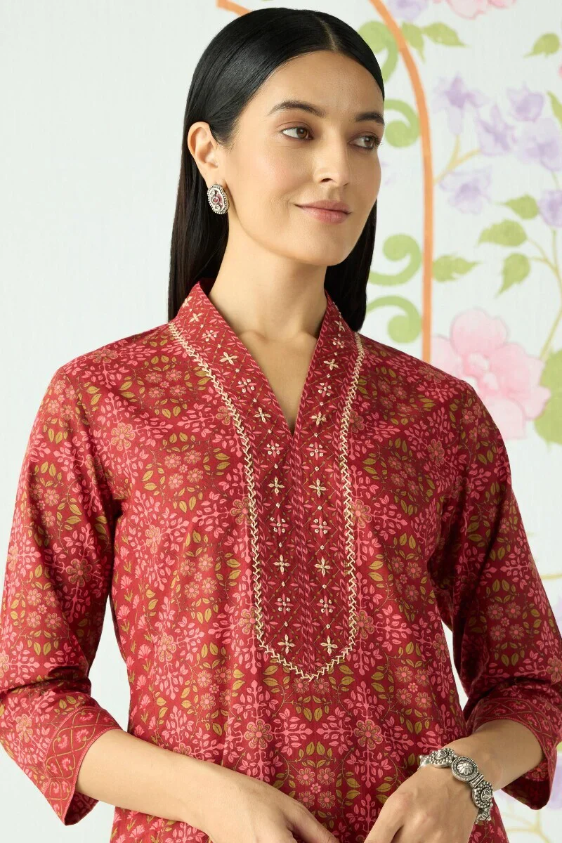 Surplus: Gauhar Nishat Sanganeri Kurta - Image 5