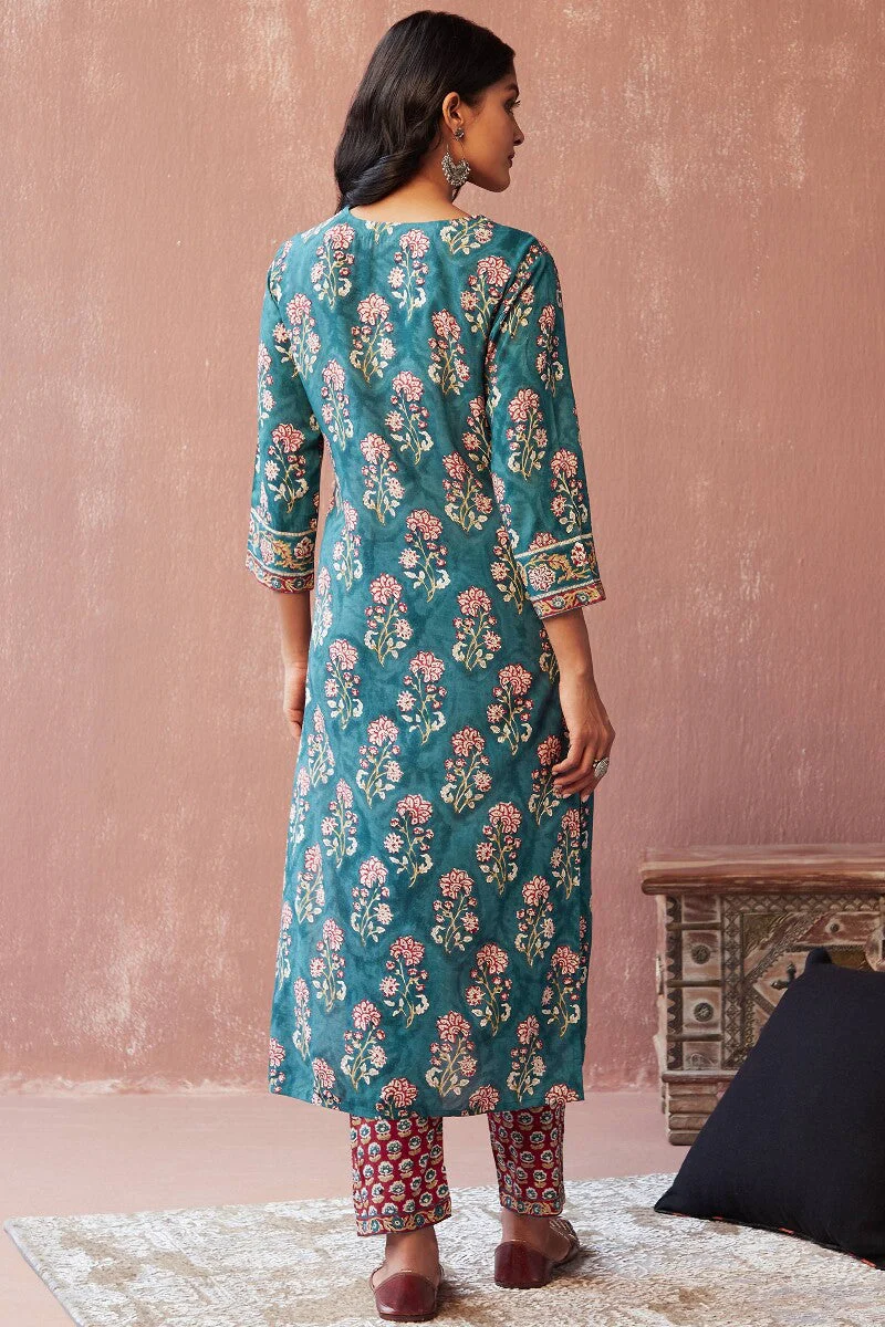 Gauhar Nitya Sanganeri Kurta - Image 9