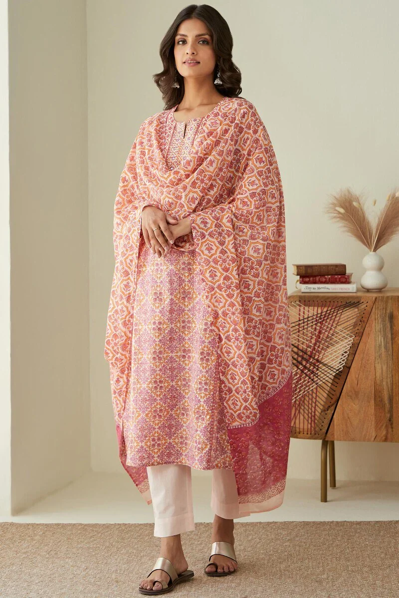 Gauhar Rabia Sanganeri Kurta - Image 4