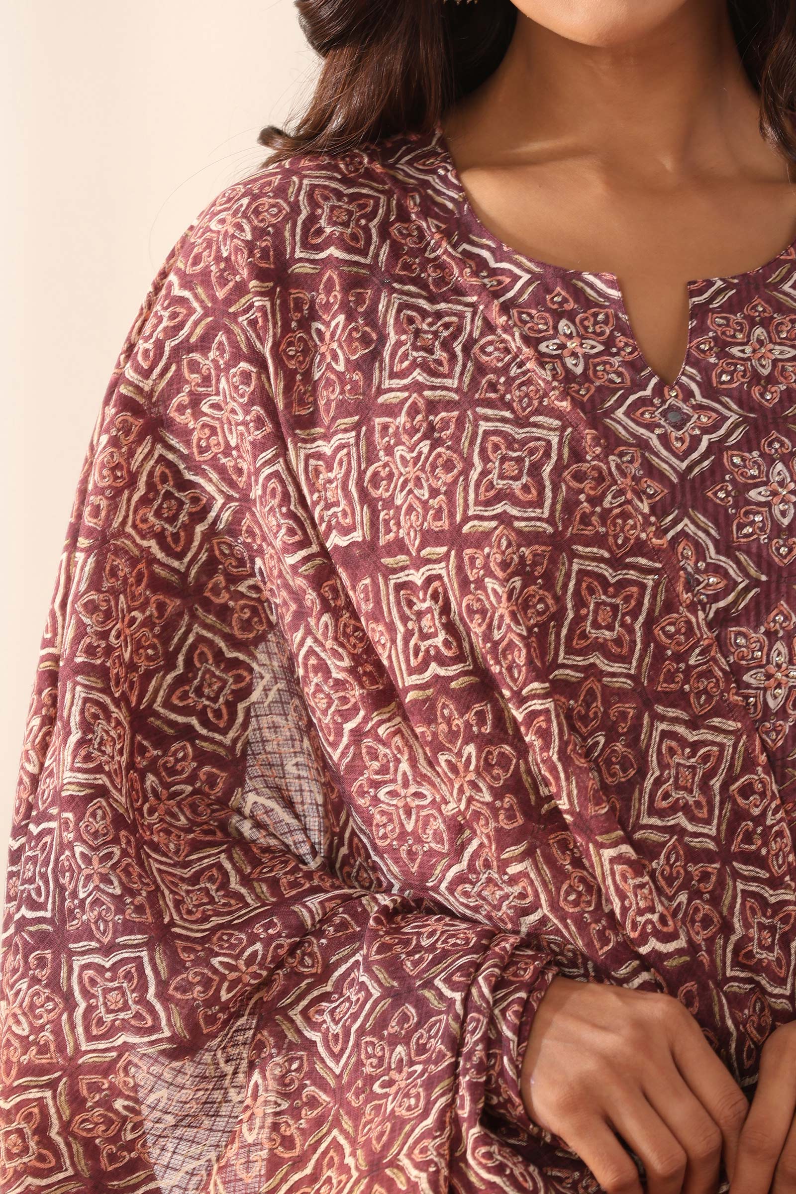 Surplus: Gauhar Rabiah Sanganeri Dupatta - Image 2