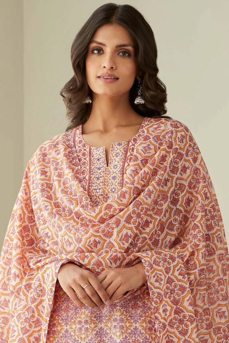 Gauhar Rahat Sanganeri Dupatta