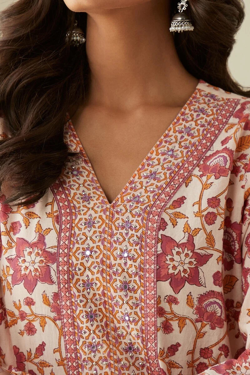 Gauhar Rahat Sanganeri Kurta - Image 5