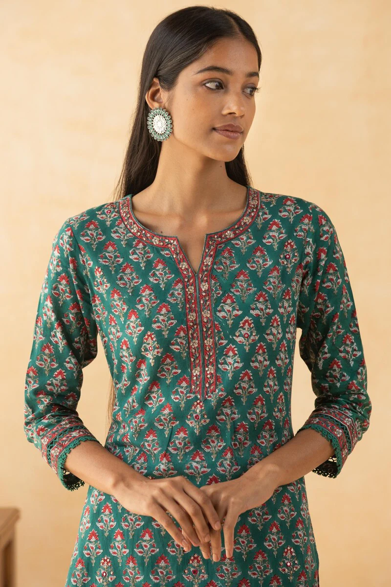 Gauhar Rahima Sanganeri Kurta