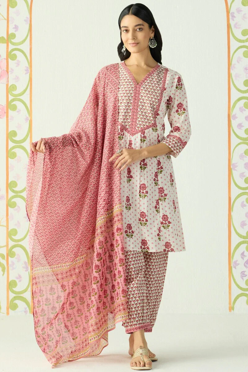 Surplus: Gauhar Raisa Sanganeri Kurta - Image 3