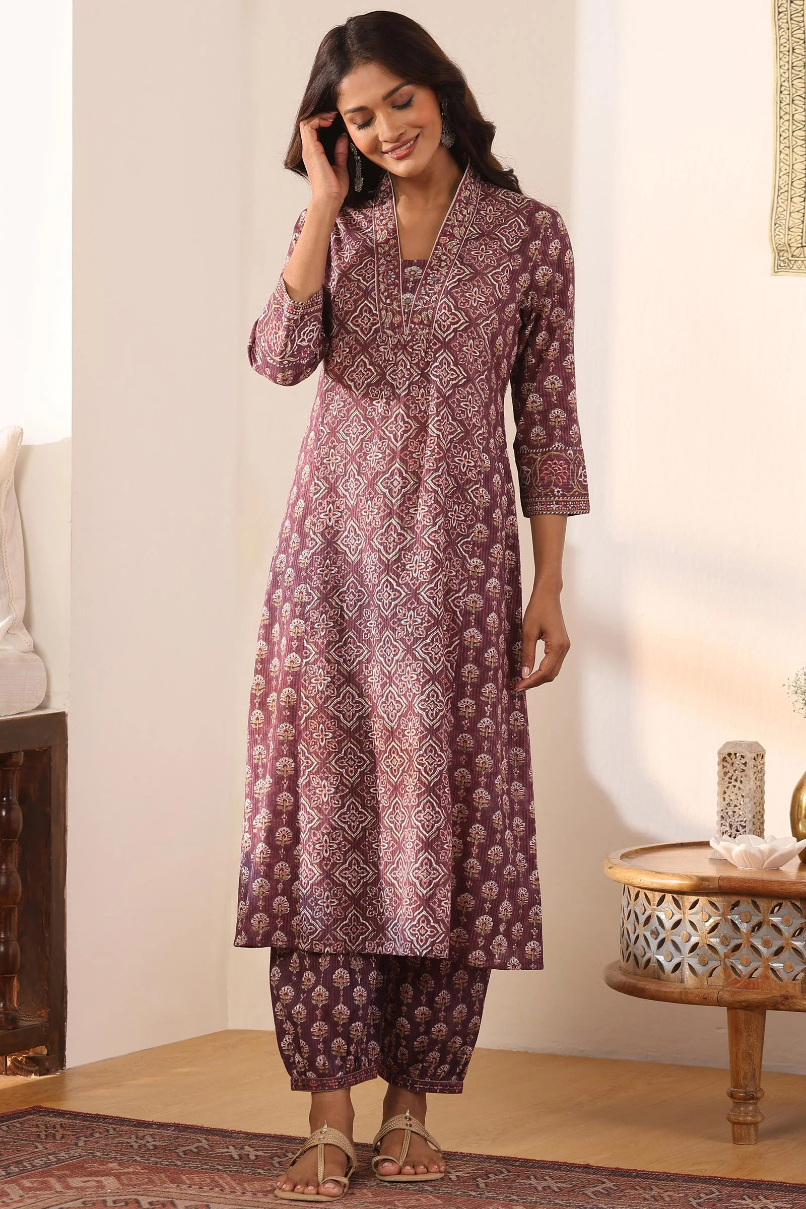 Gauhar Rasia Sanganeri Kurta - Image 2