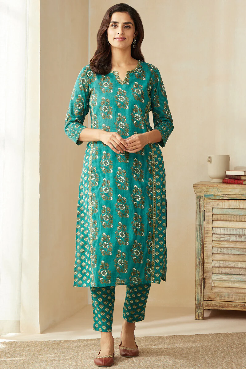 Gauhar Rehmat Sanganeri Kurta - Image 2