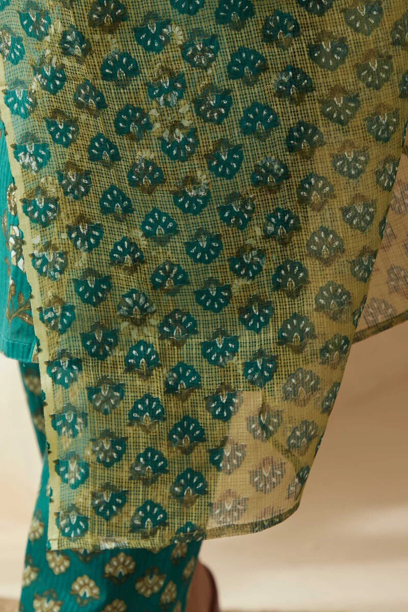 Gauhar Ria Sanganeri Dupatta - Image 4