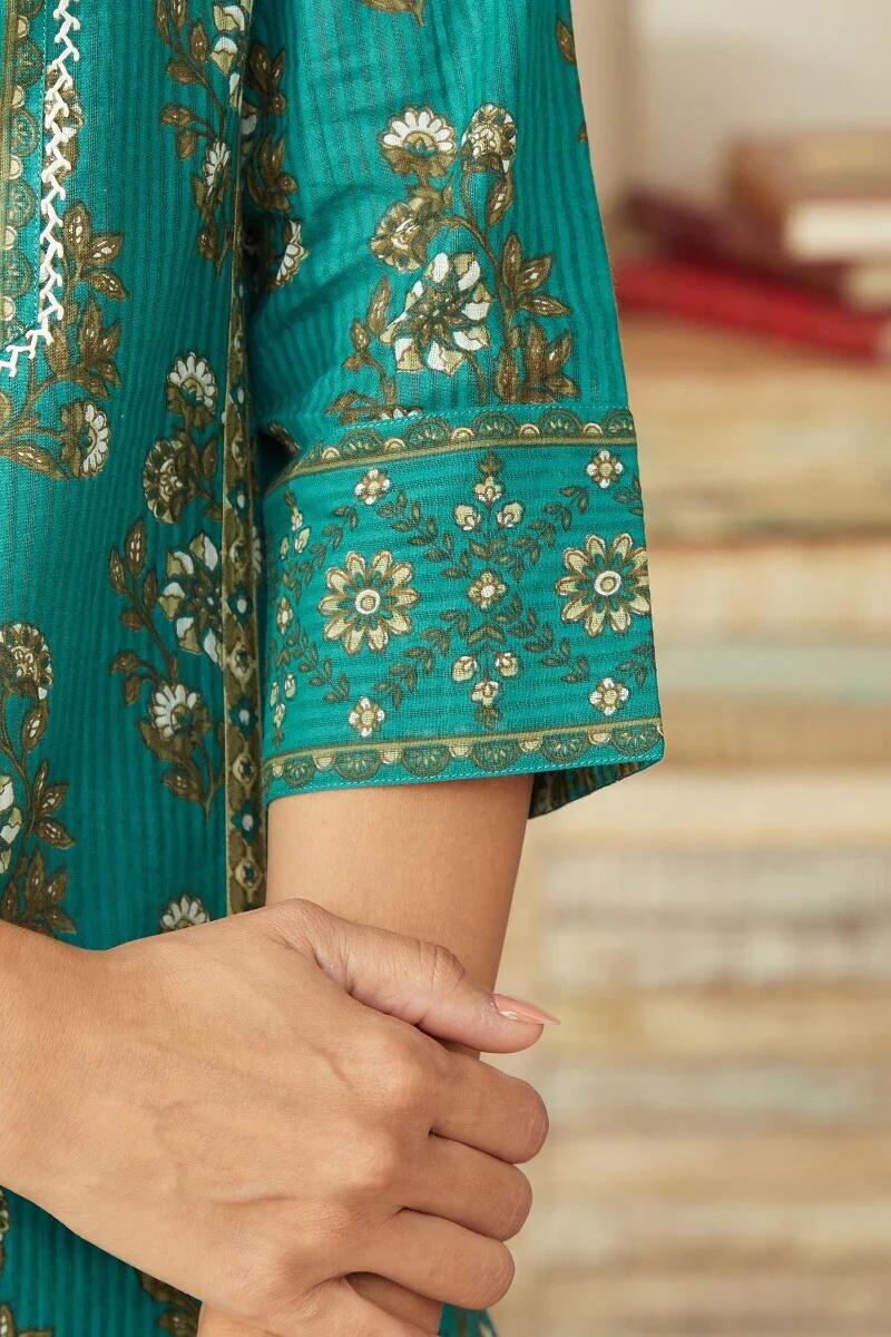 Gauhar Ria Sanganeri Kurta - Image 6