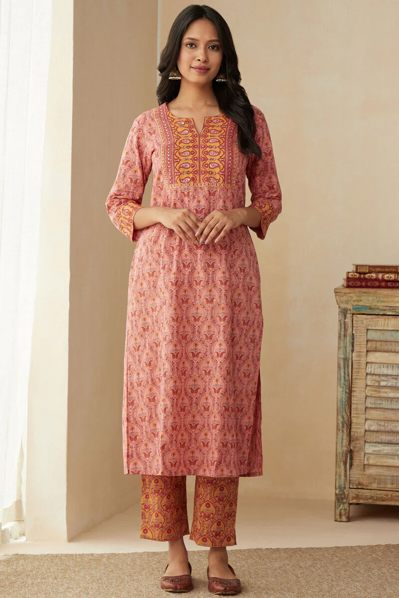 Gauhar Riya Sanganeri Kurta - Image 2