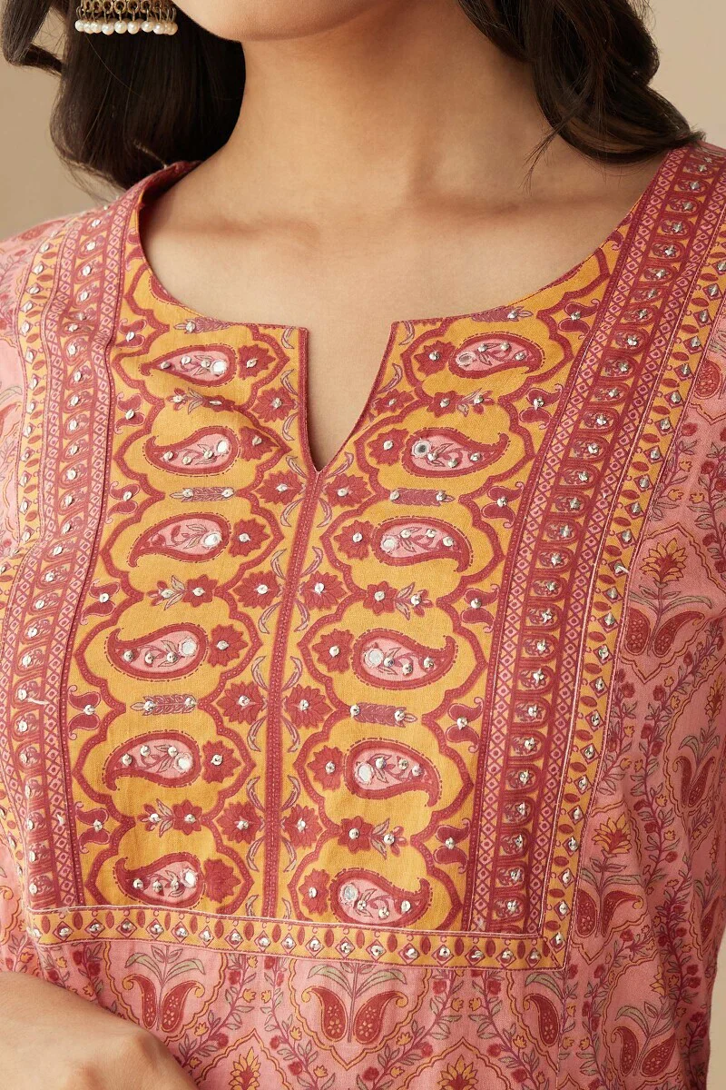 Gauhar Riya Sanganeri Kurta - Image 5